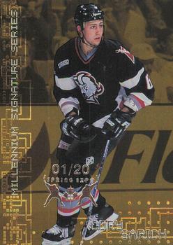 1999-00 Be a Player Millennium Signature Series - Toronto Spring Expo Gold #37 Cory Sarich Front