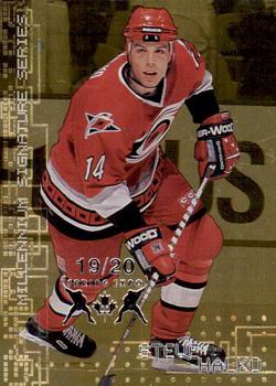 1999-00 Be a Player Millennium Signature Series - Toronto Spring Expo Gold #47 Steve Halko Front