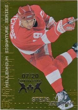 1999-00 Be a Player Millennium Signature Series - Toronto Spring Expo Gold #88 Steve Yzerman Front