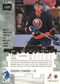 1999-00 Be a Player Millennium Signature Series - Toronto Spring Expo Gold #155 Zdeno Chara Back