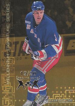 1999-00 Be a Player Millennium Signature Series - Toronto Spring Expo Gold #158 Kim Johnsson Front