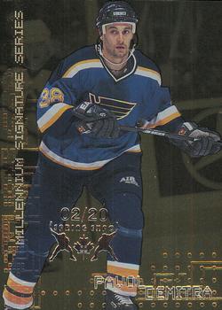 1999-00 Be a Player Millennium Signature Series - Toronto Spring Expo Gold #204 Pavol Demitra Front