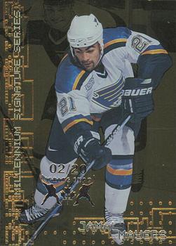 1999-00 Be a Player Millennium Signature Series - Toronto Spring Expo Gold #206 Jamal Mayers Front