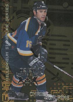 1999-00 Be a Player Millennium Signature Series - Toronto Spring Expo Gold #207 Chris McAlpine Front