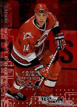 1999-00 Be a Player Millennium Signature Series - Toronto Spring Expo Ruby #47 Steve Halko Front