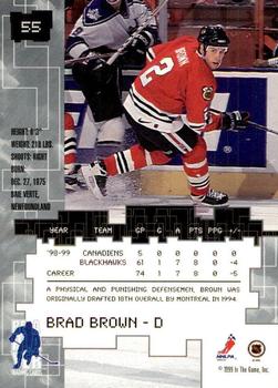 1999-00 Be a Player Millennium Signature Series - Toronto Spring Expo Ruby #55 Brad Brown Back