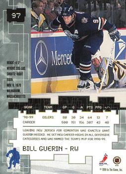 1999-00 Be a Player Millennium Signature Series - Toronto Spring Expo Ruby #97 Bill Guerin Back