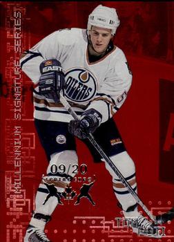 1999-00 Be a Player Millennium Signature Series - Toronto Spring Expo Ruby #98 Tom Poti Front