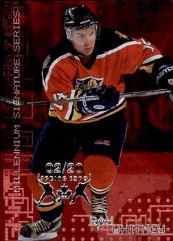 1999-00 Be a Player Millennium Signature Series - Toronto Spring Expo Ruby #112 Ray Whitney Front