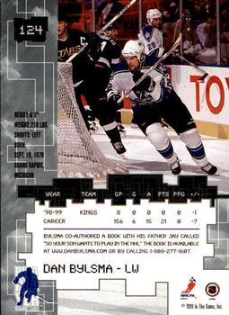 1999-00 Be a Player Millennium Signature Series - Toronto Spring Expo Ruby #124 Dan Bylsma Back
