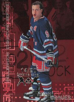 1999-00 Be a Player Millennium Signature Series - Toronto Spring Expo Ruby #166 Adam Graves Front
