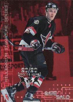 1999-00 Be a Player Millennium Signature Series - Toronto Spring Expo Ruby #174 Sami Salo Front