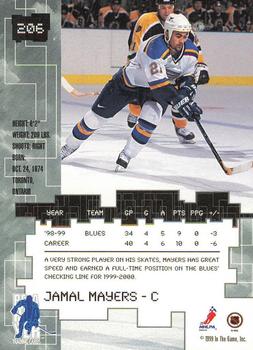 1999-00 Be a Player Millennium Signature Series - Toronto Spring Expo Ruby #206 Jamal Mayers Back