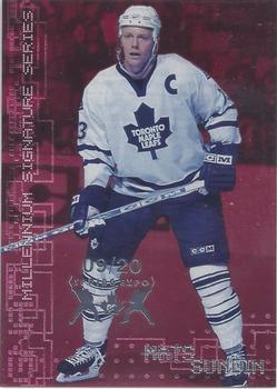 1999-00 Be a Player Millennium Signature Series - Toronto Spring Expo Ruby #226 Mats Sundin Front