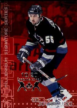 1999-00 Be a Player Millennium Signature Series - Toronto Spring Expo Ruby #234 Ed Jovanovski Front