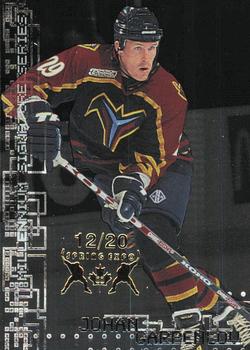 1999-00 Be a Player Millennium Signature Series - Toronto Spring Expo Silver #16 Johan Garpenlov Front