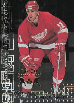 1999-00 Be a Player Millennium Signature Series - Toronto Spring Expo Silver #95 Mathieu Dandenault Front