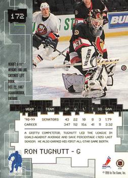 1999-00 Be a Player Millennium Signature Series - Toronto Spring Expo Silver #172 Ron Tugnutt Back