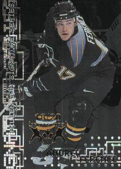 1999-00 Be a Player Millennium Signature Series - Toronto Spring Expo Silver #196 Andrew Ference Front