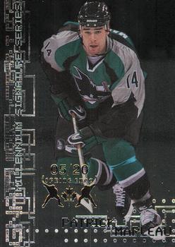 1999-00 Be a Player Millennium Signature Series - Toronto Spring Expo Silver #210 Patrick Marleau Front