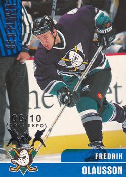 1999-00 Be a Player Memorabilia - Toronto Fall Expo #165 Fredrik Olausson Front