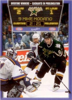 1999-00 Kraft / Post Collection - Kraft Singles Overtime Winners #NNO Mike Modano Front