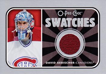 2006-07 O-Pee-Chee - Swatches #S-AE David Aebischer Front