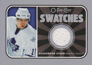 2006-07 O-Pee-Chee - Swatches #S-AS Alexander Steen Front