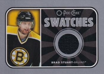 2006-07 O-Pee-Chee - Swatches #S-BS Brad Stuart Front
