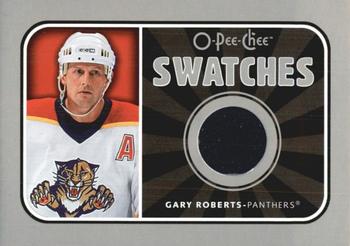 2006-07 O-Pee-Chee - Swatches #S-GR Gary Roberts Front