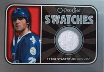 2006-07 O-Pee-Chee - Swatches #S-PS Peter Stastny Front