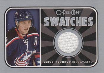 2006-07 O-Pee-Chee - Swatches #S-SF Sergei Fedorov Front