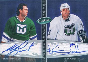 2006-07 Parkhurst - Dual Signatures #DA-LD Kevin Dineen / Mike Liut Front