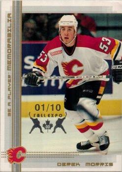 2000-01 Be a Player Memorabilia - Toronto Fall Expo Gold #300 Derek Morris Front