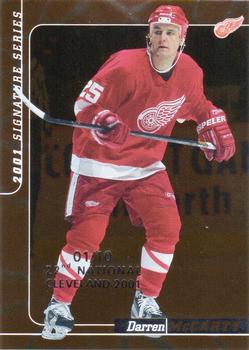 2000-01 Be a Player Signature Series - Cleveland National Bronze #59 Darren McCarty Front