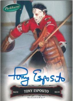 2006-07 Parkhurst - Autographs #57 Tony Esposito Front
