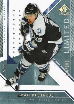 2006-07 SP Authentic - Limited #12 Brad Richards Front