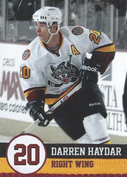 2011-12 Vienna Beef Chicago Wolves (AHL) #11 Darren Haydar Front