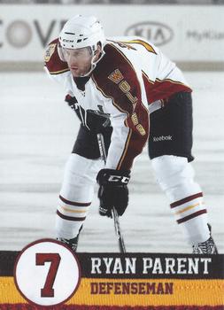 2011-12 Vienna Beef Chicago Wolves (AHL) #19 Ryan Parent Front