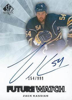 2011-12 SP Authentic #279 Zack Kassian Front