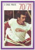 1970-71 Esso Power Players #NNO Dale Rolfe Front