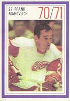 1970-71 Esso Power Players #NNO Frank Mahovlich Front