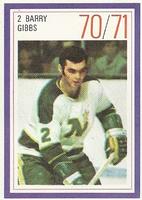 1970-71 Esso Power Players #NNO Barry Gibbs Front