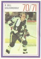 1970-71 Esso Power Players #NNO Bill Goldsworthy Front
