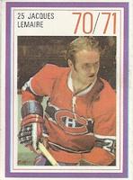 1970-71 Esso Power Players #NNO Jacques Lemaire Front