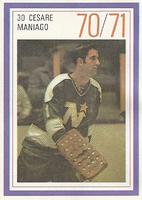 1970-71 Esso Power Players #NNO Cesare Maniago Front