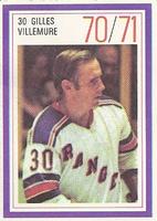 1970-71 Esso Power Players #NNO Gilles Villemure Front