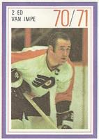 1970-71 Esso Power Players #NNO Ed Van Impe Front