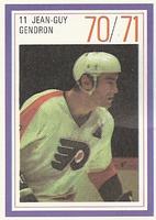 1970-71 Esso Power Players #NNO Jean-Guy Gendron Front