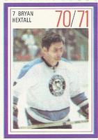 1970-71 Esso Power Players #NNO Bryan Hextall Front